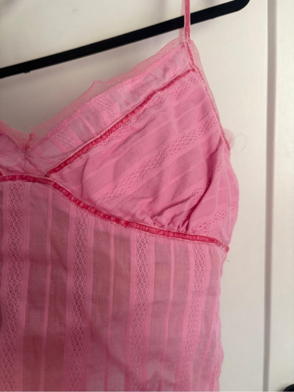 Vintage Y2K babydoll pink Tank Top - Picture 6 of 13